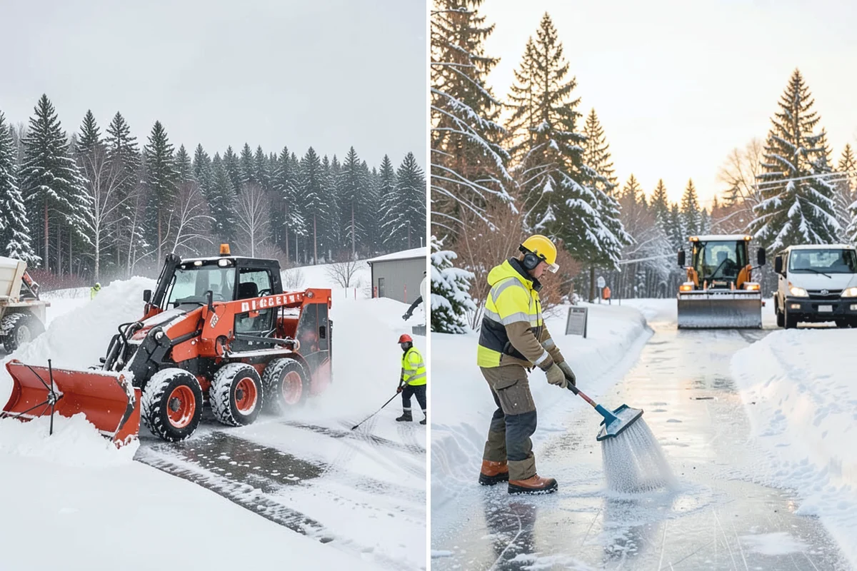 Snow Blower Service in Gold Bar, Snohomish County, WA - Identify surfaces best suited to blowing