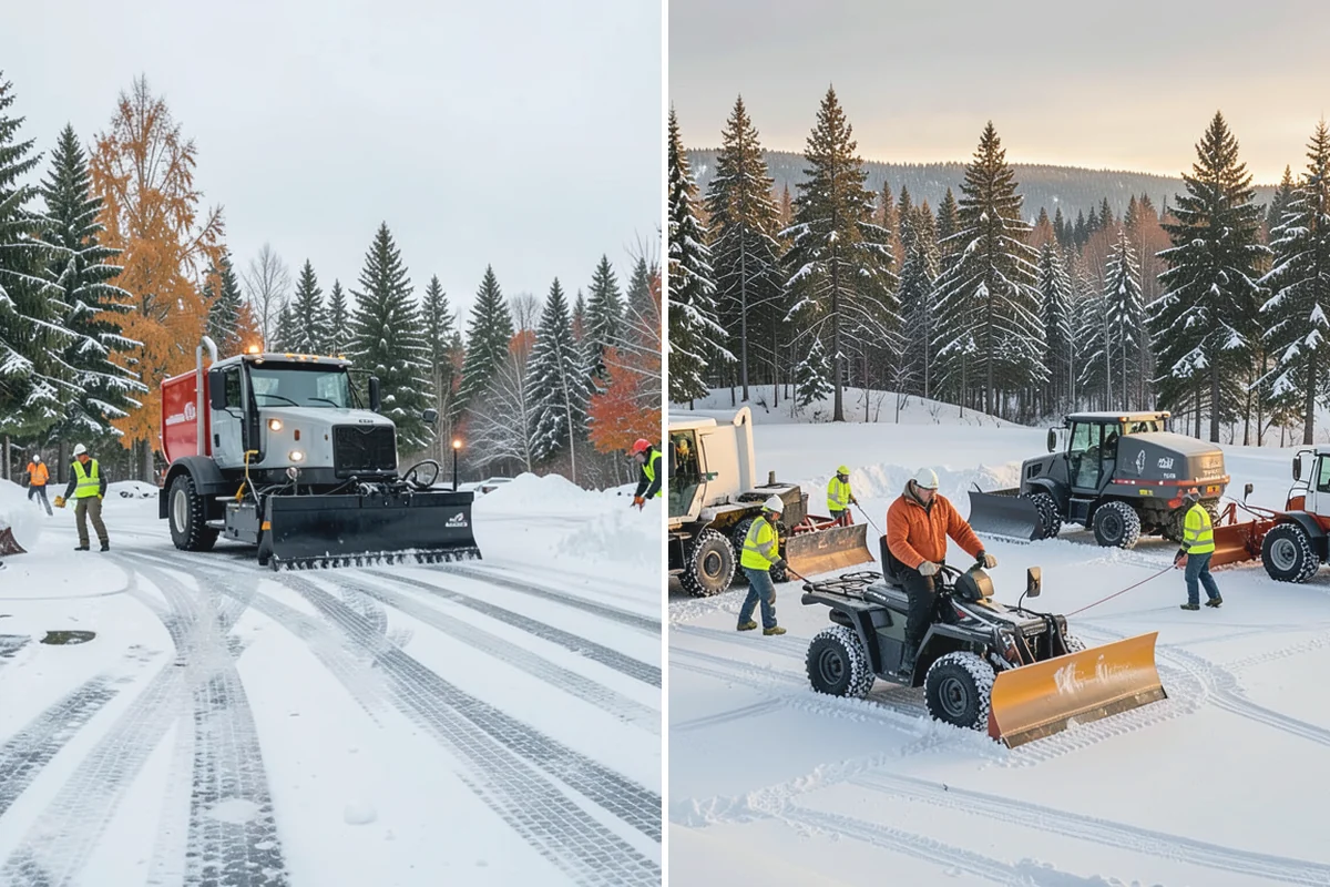Snow Blower Service in Granite Falls, Snohomish County, WA - Identify surfaces best suited to blowing