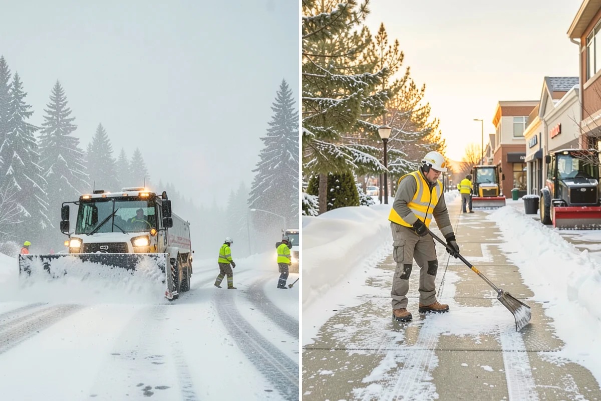 Snow Blower Service in Index, Snohomish County, WA - Identify surfaces best suited to blowing
