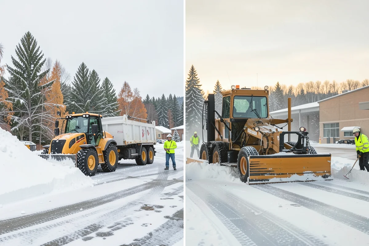 Snow Blower Service in Issaquah, King County, WA - Identify surfaces best suited to blowing