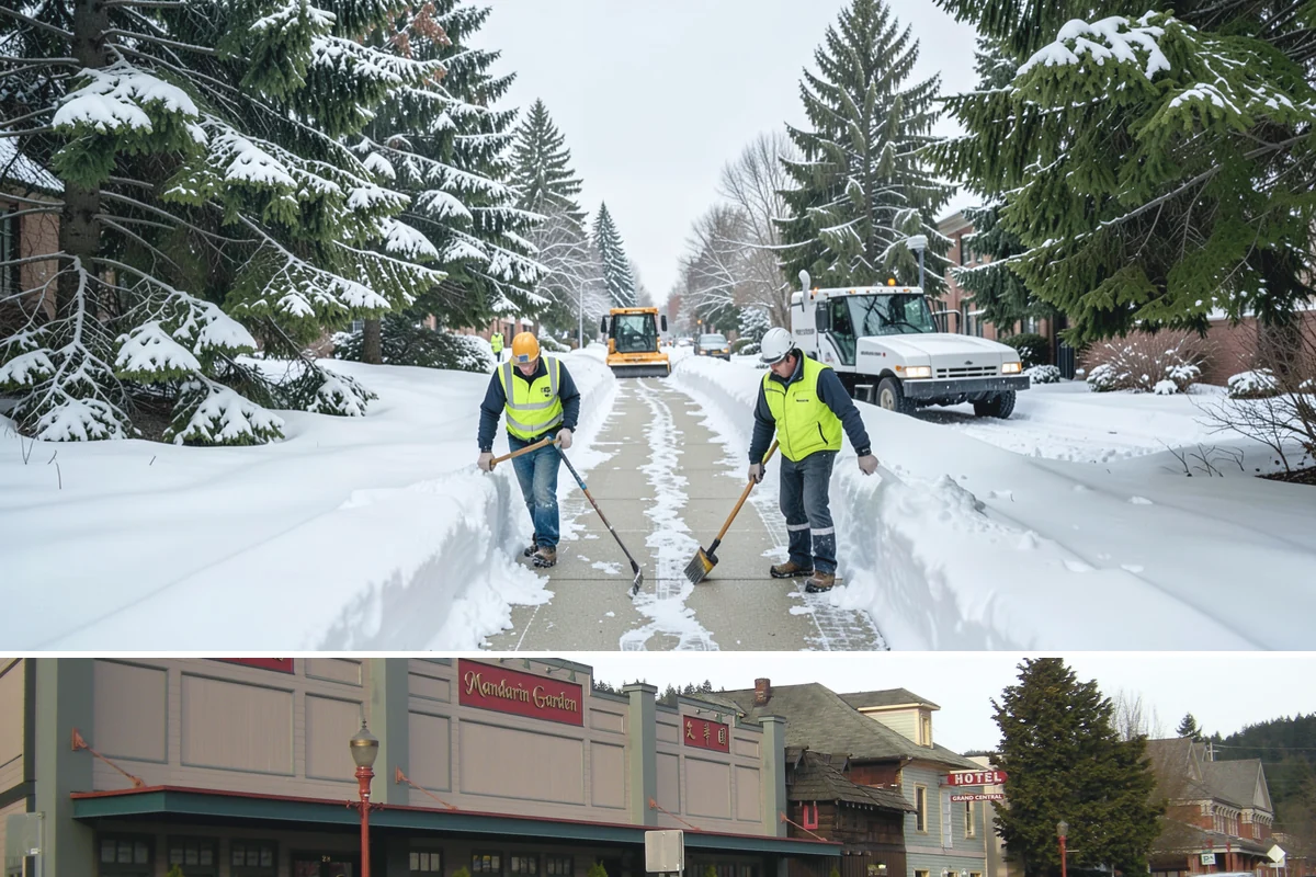 Snow Blower Service in Issaquah, King County, WA - Blower service runs throughout the snow season, with heaviest use from December through February.