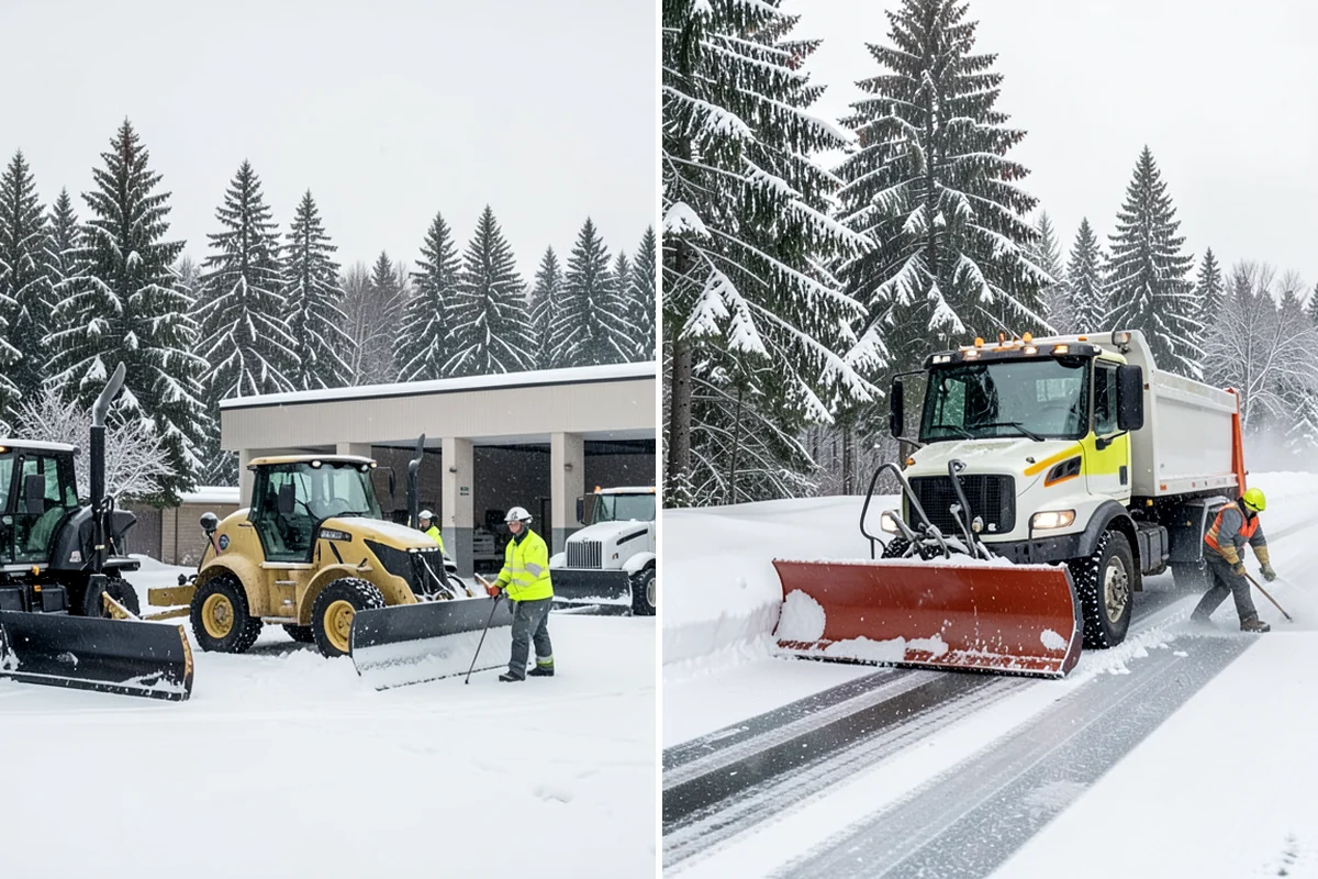 Snow Blower Service in Kenmore, King County, WA - Identify surfaces best suited to blowing