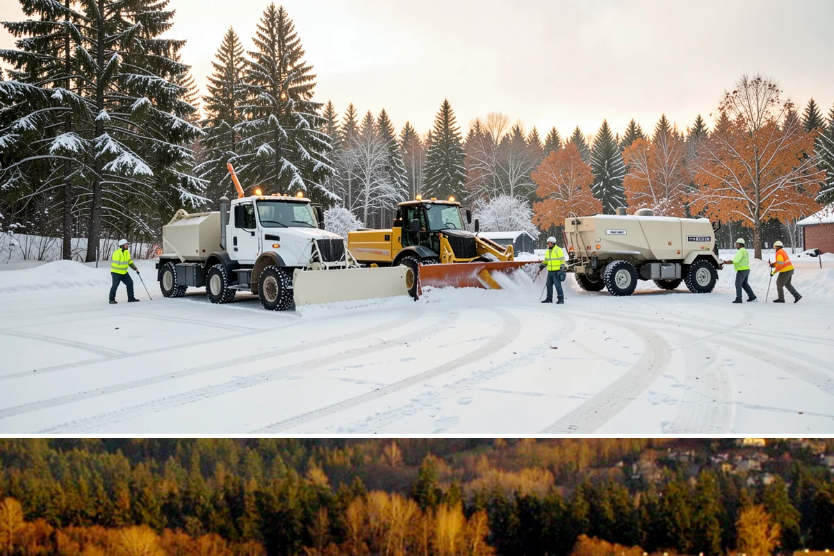 Snow Blower Service in Kenmore, King County, WA - Blower service runs throughout the snow season, with heaviest use from December through February.