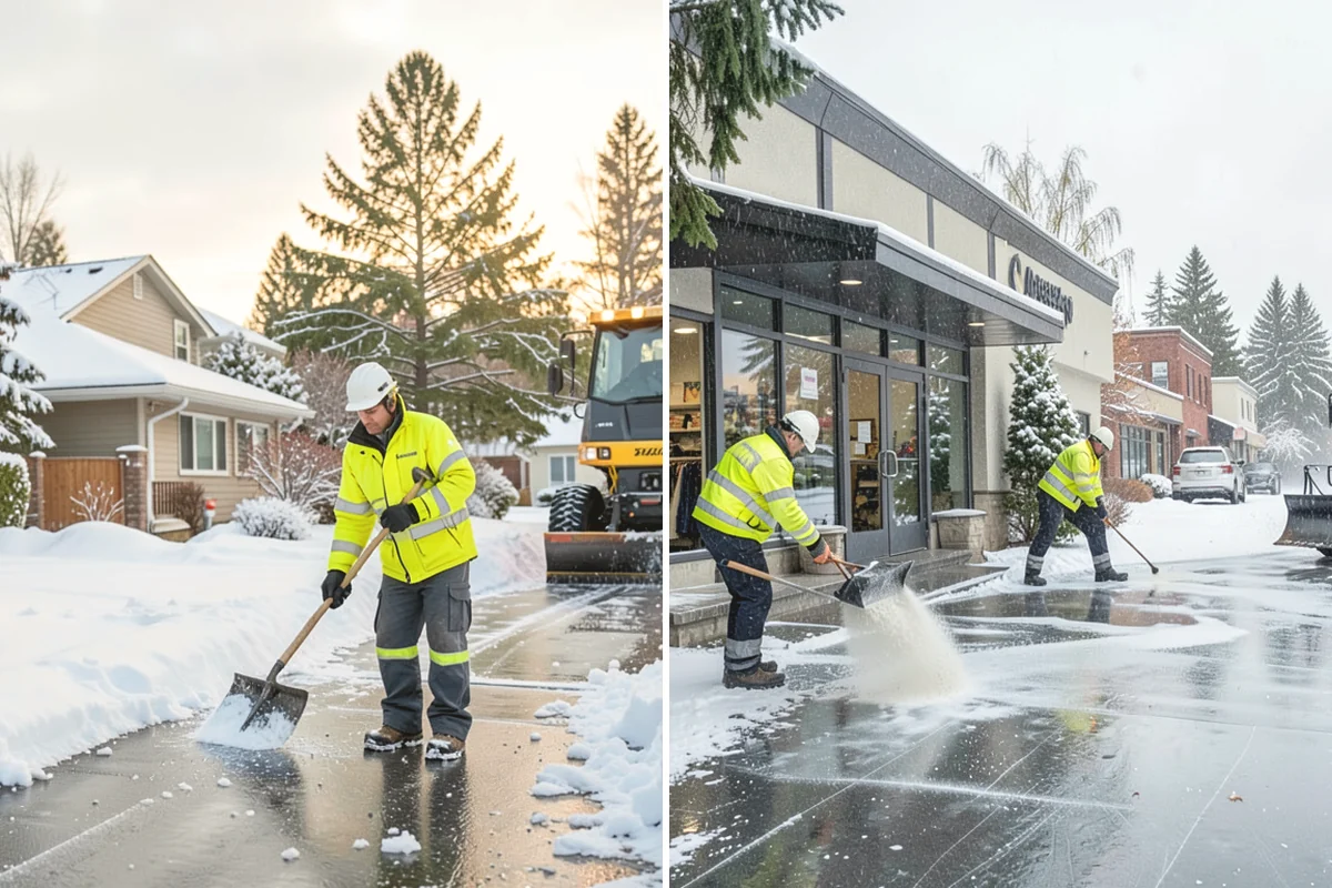 Snow Blower Service in Lake Stevens, Snohomish County, WA - Identify surfaces best suited to blowing