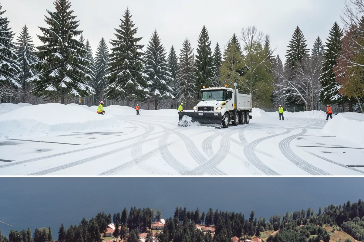 Snow Blower Service in Lakewood, Pierce County, WA - Blower service runs throughout the snow season, with heaviest use from December through February.