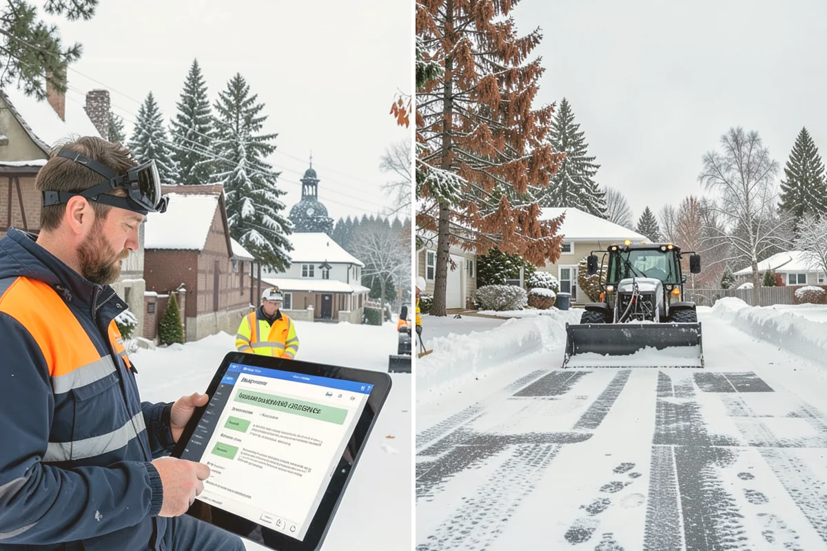 Snow Blower Service in Langley, Island County, WA - Identify surfaces best suited to blowing
