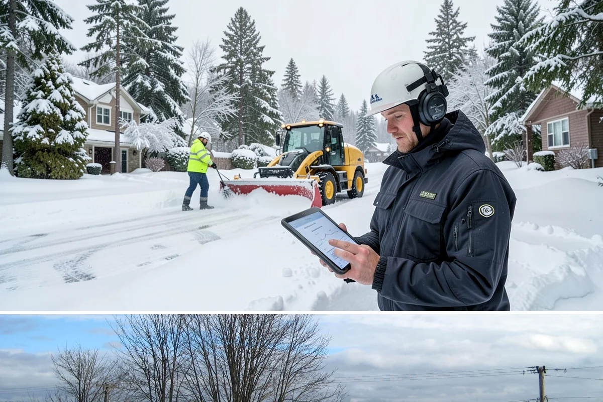 Snow Blower Service in Langley, Island County, WA - Blower service runs throughout the snow season, with heaviest use from December through February.