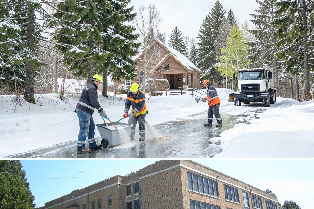 Snow Blower Service in Maple Valley, King County, WA - Blower service runs throughout the snow season, with heaviest use from December through February.