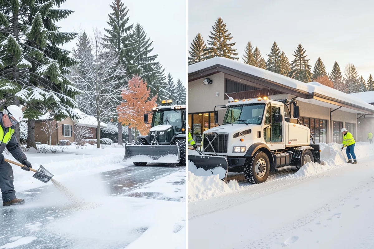Snow Blower Service in Marysville, Snohomish County, WA - Identify surfaces best suited to blowing