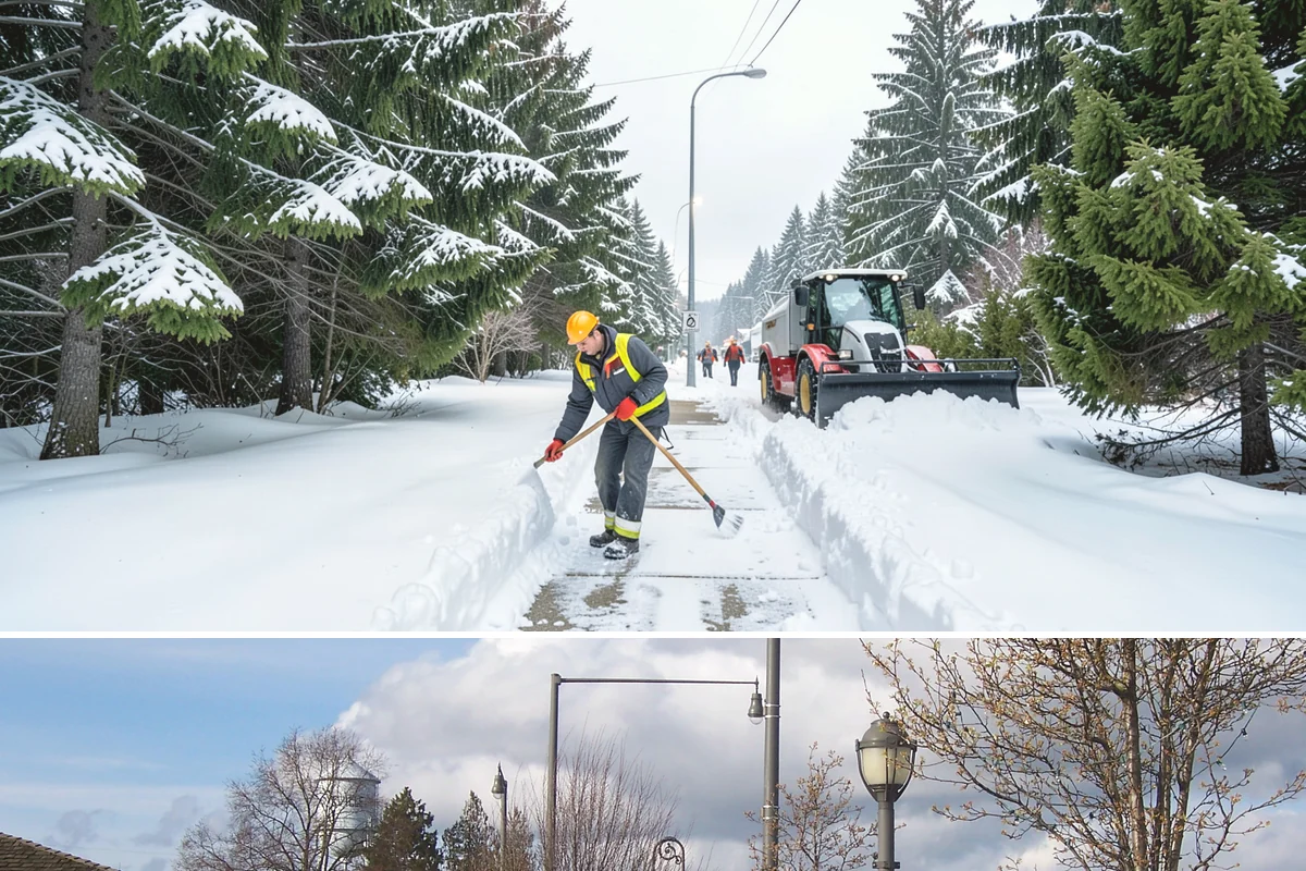 Snow Blower Service in Marysville, Snohomish County, WA - Blower service runs throughout the snow season, with heaviest use from December through February.