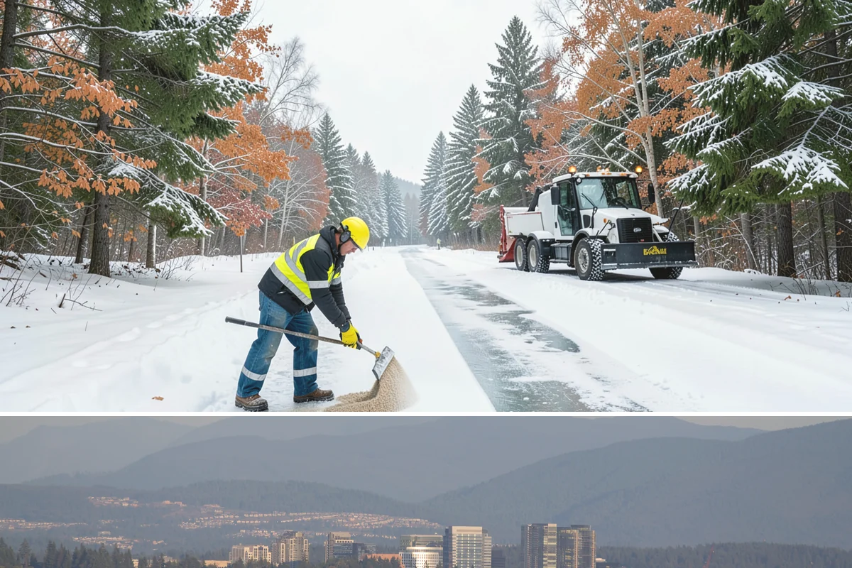 Snow Blower Service in Medina, King County, WA - Blower service runs throughout the snow season, with heaviest use from December through February.