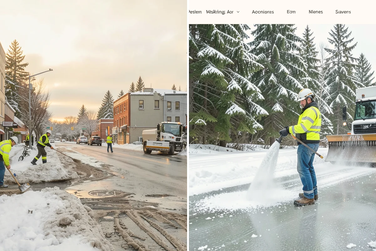 Snow Blower Service in Mount Vernon, Skagit County, WA - Identify surfaces best suited to blowing