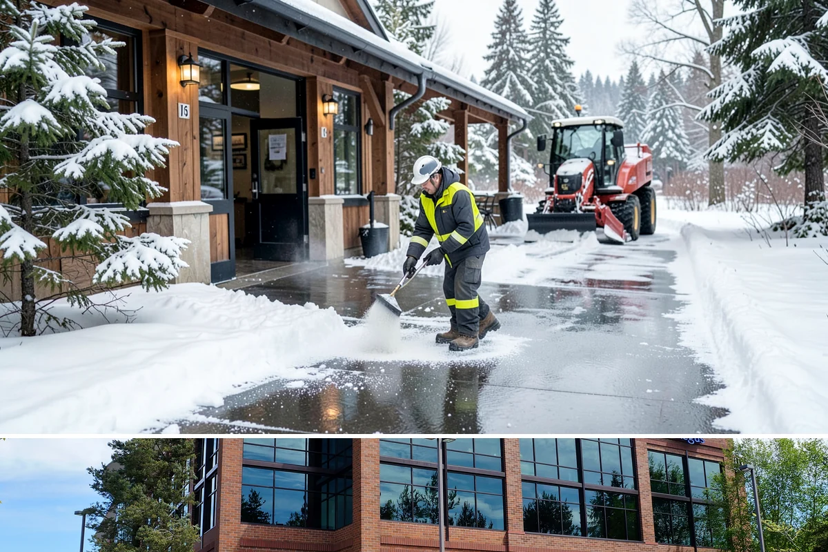 Snow Blower Service in Mountlake Terrace, Snohomish County, WA - Blower service runs throughout the snow season, with heaviest use from December through February.