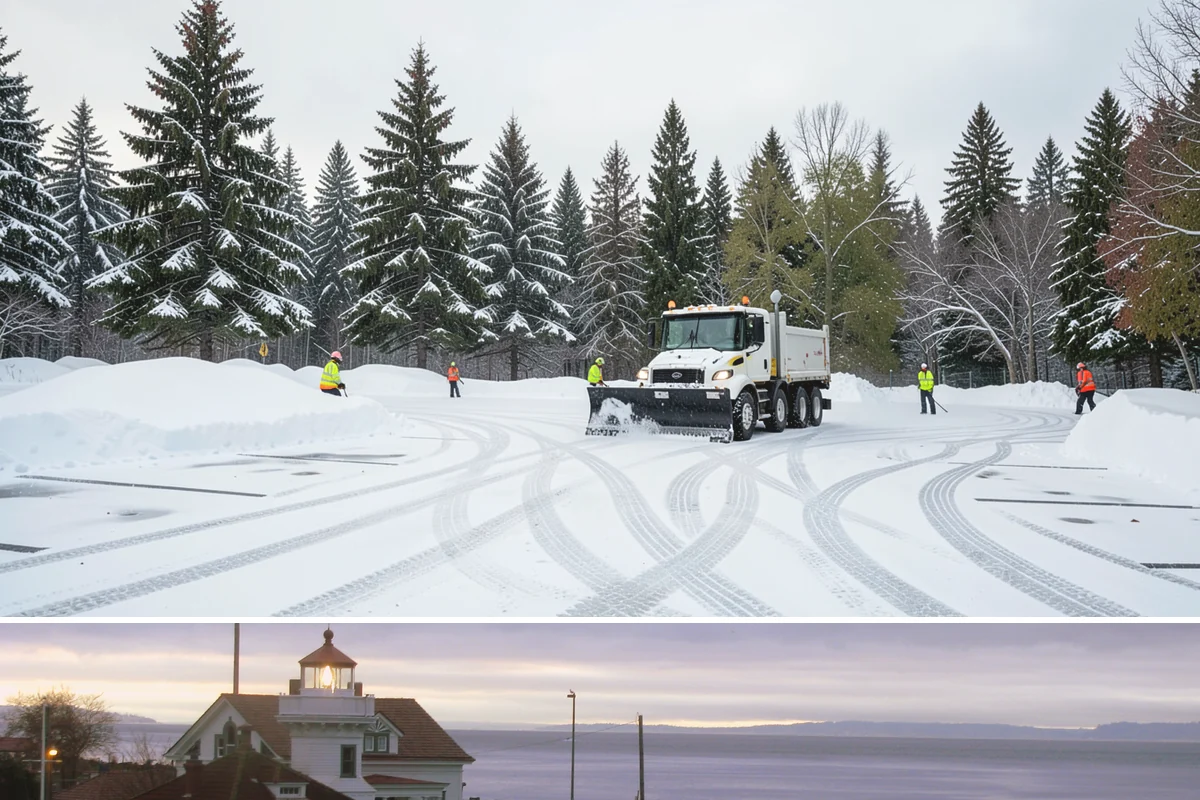 Snow Blower Service in Mukilteo, Snohomish County, WA - Blower service runs throughout the snow season, with heaviest use from December through February.