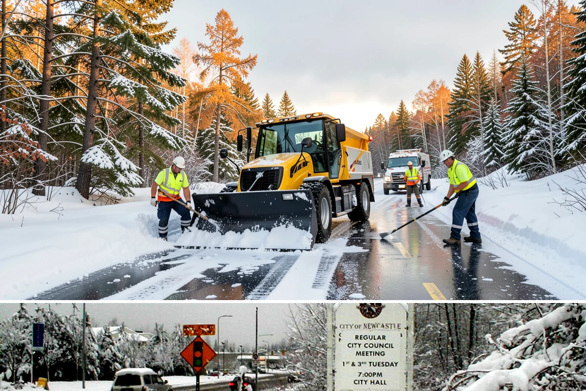 Snow Blower Service in Newcastle, King County, WA - Blower service runs throughout the snow season, with heaviest use from December through February.