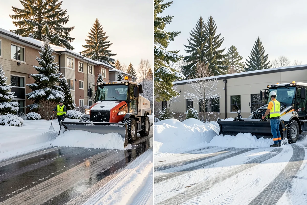 Snow Blower Service in Normandy Park, King County, WA - Identify surfaces best suited to blowing