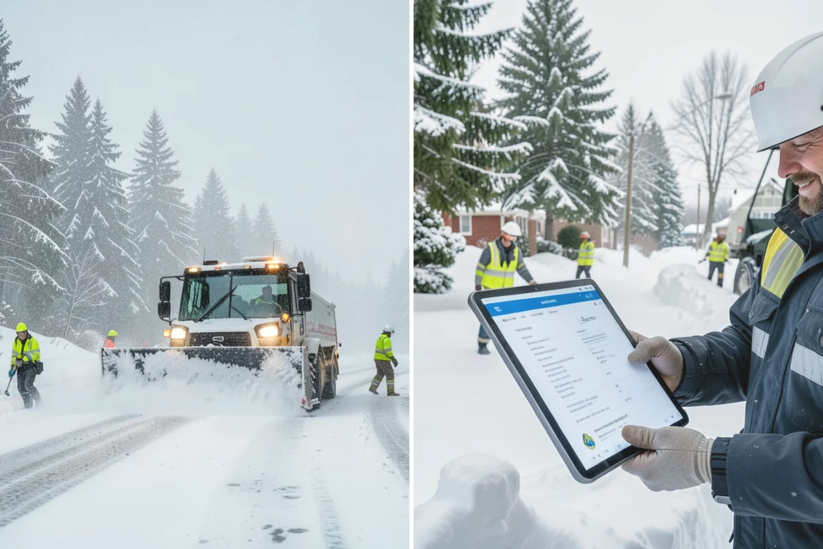 Snow Blower Service in North Bend, King County, WA - Identify surfaces best suited to blowing