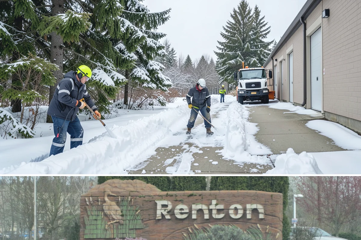 Snow Blower Service in Renton, King County, WA - Blower service runs throughout the snow season, with heaviest use from December through February.
