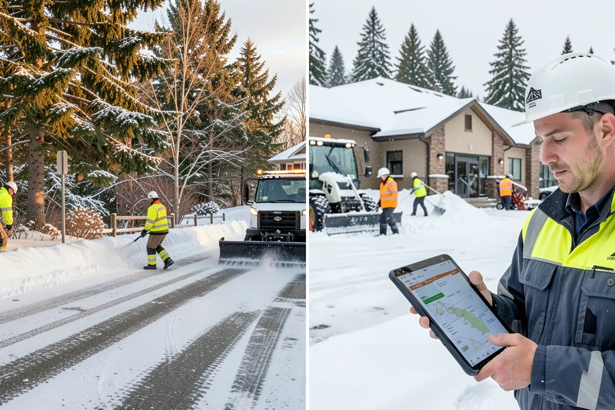 Snow Blower Service in SeaTac, King County, WA - Identify surfaces best suited to blowing