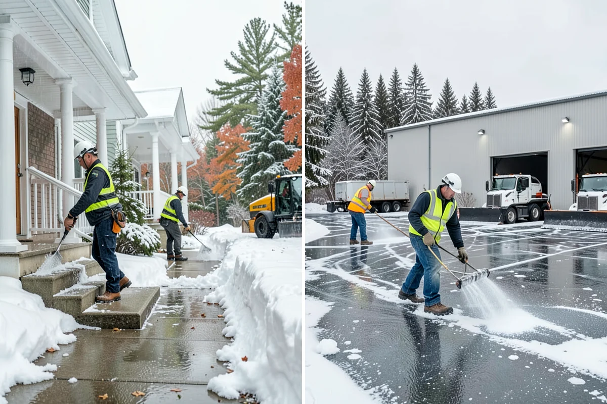 Snow Blower Service in Sedro-Woolley, Skagit County, WA - Identify surfaces best suited to blowing