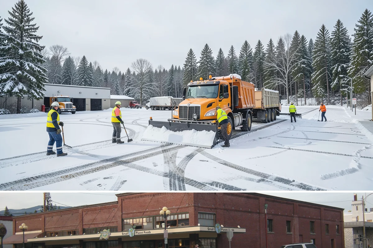 Snow Blower Service in Sedro-Woolley, Skagit County, WA - Blower service runs throughout the snow season, with heaviest use from December through February.