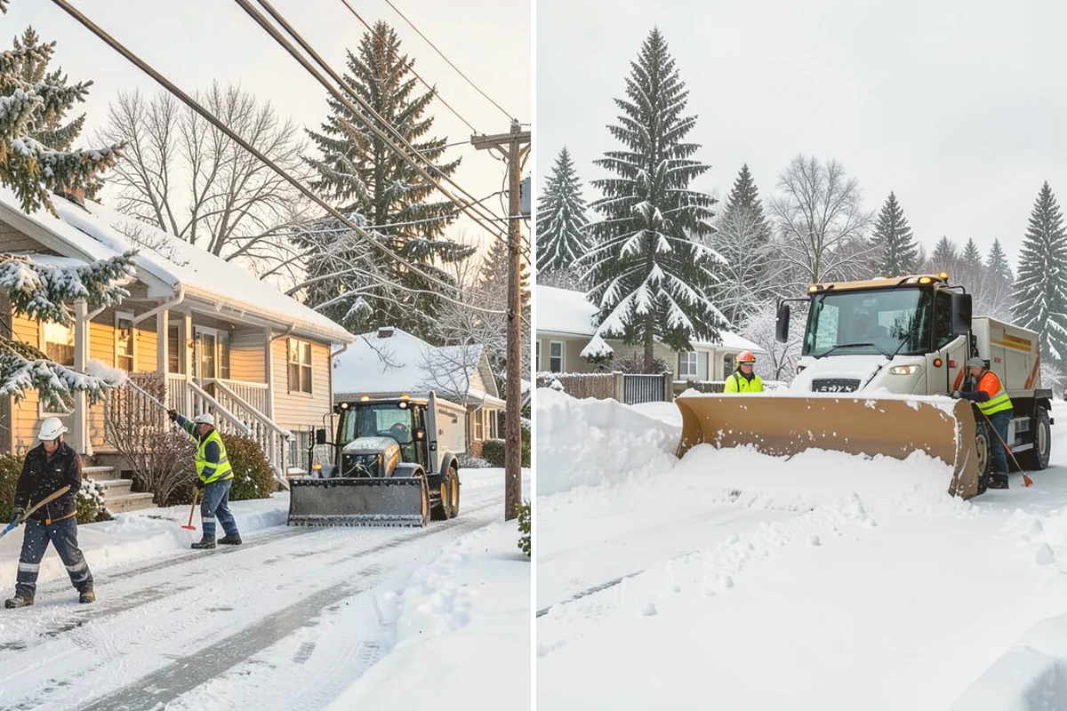 Snow Blower Service in Snohomish, Snohomish County, WA - Identify surfaces best suited to blowing