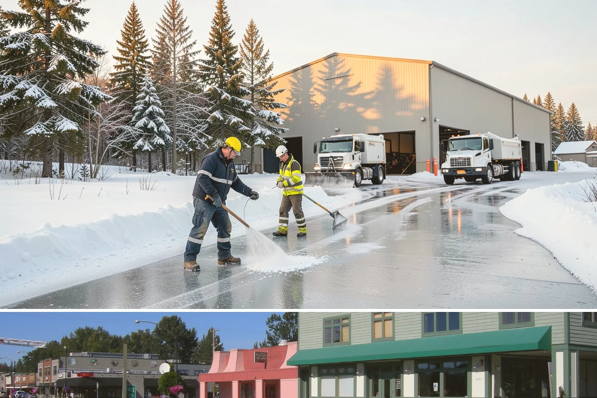 Snow Blower Service in Snoqualmie, King County, WA - Blower service runs throughout the snow season, with heaviest use from December through February.