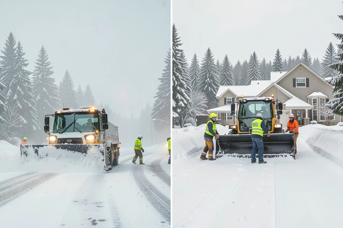 Snow Blower Service in Stanwood, Snohomish County, WA - Identify surfaces best suited to blowing