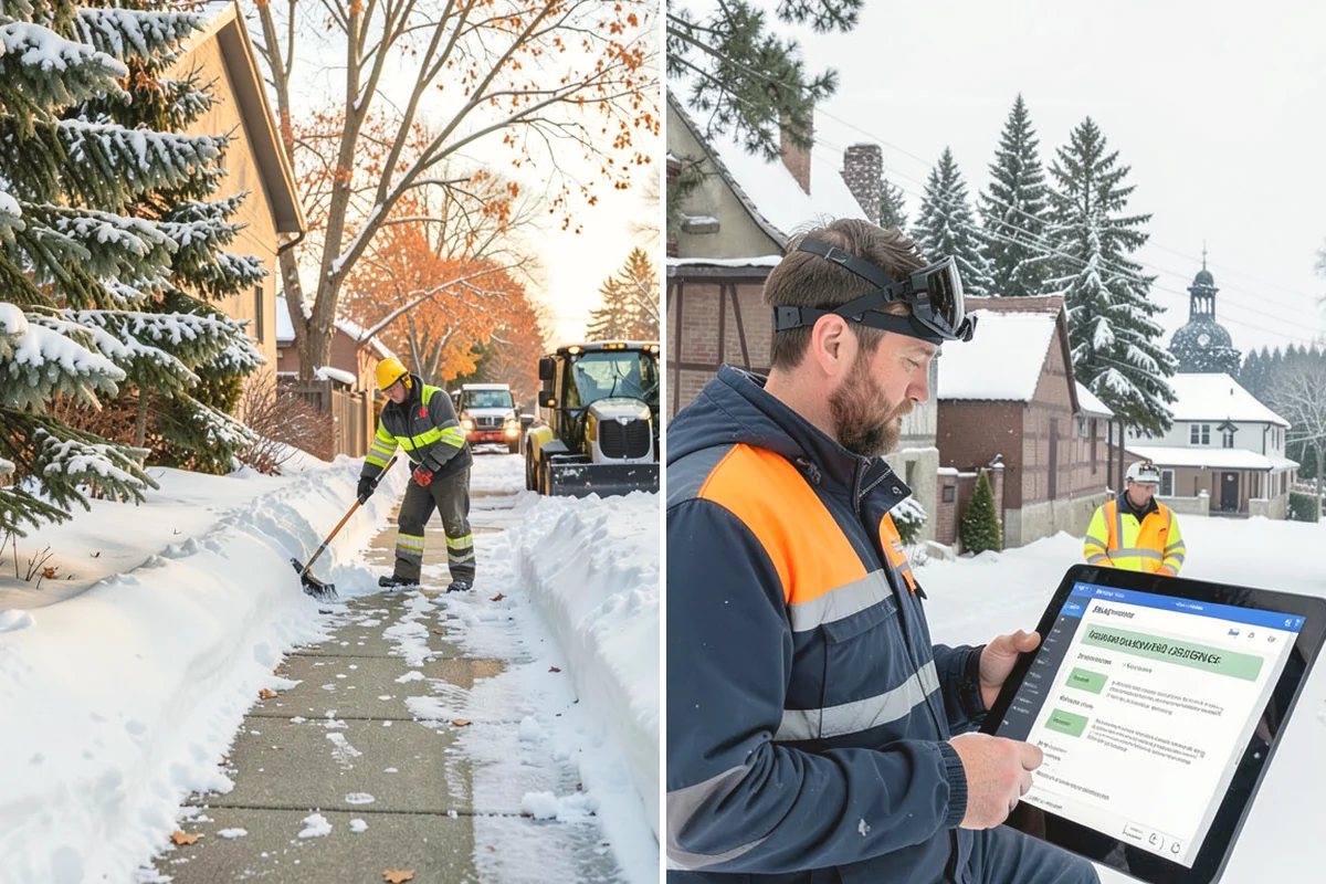 Snow Blower Service in Tukwila, King County, WA - Identify surfaces best suited to blowing