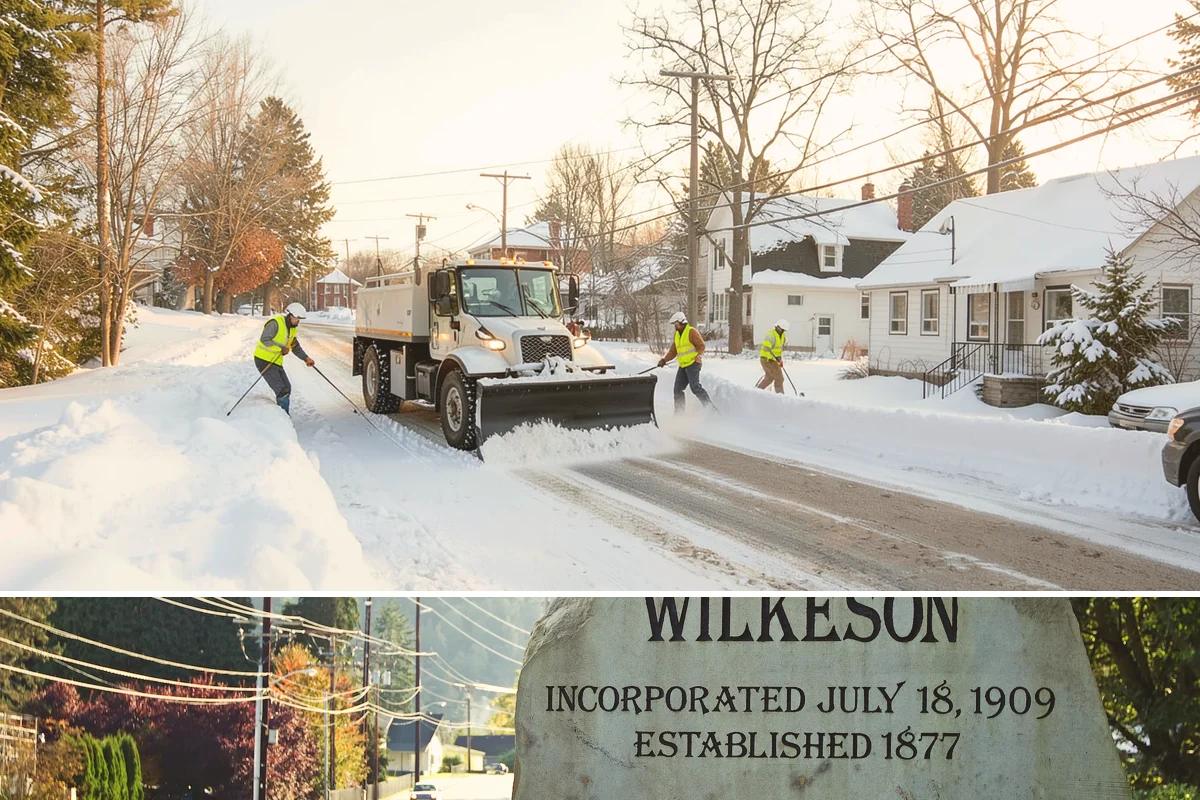 Snow Blower Service in Wilkeson, Pierce County, WA - Blower service runs throughout the snow season, with heaviest use from December through February.