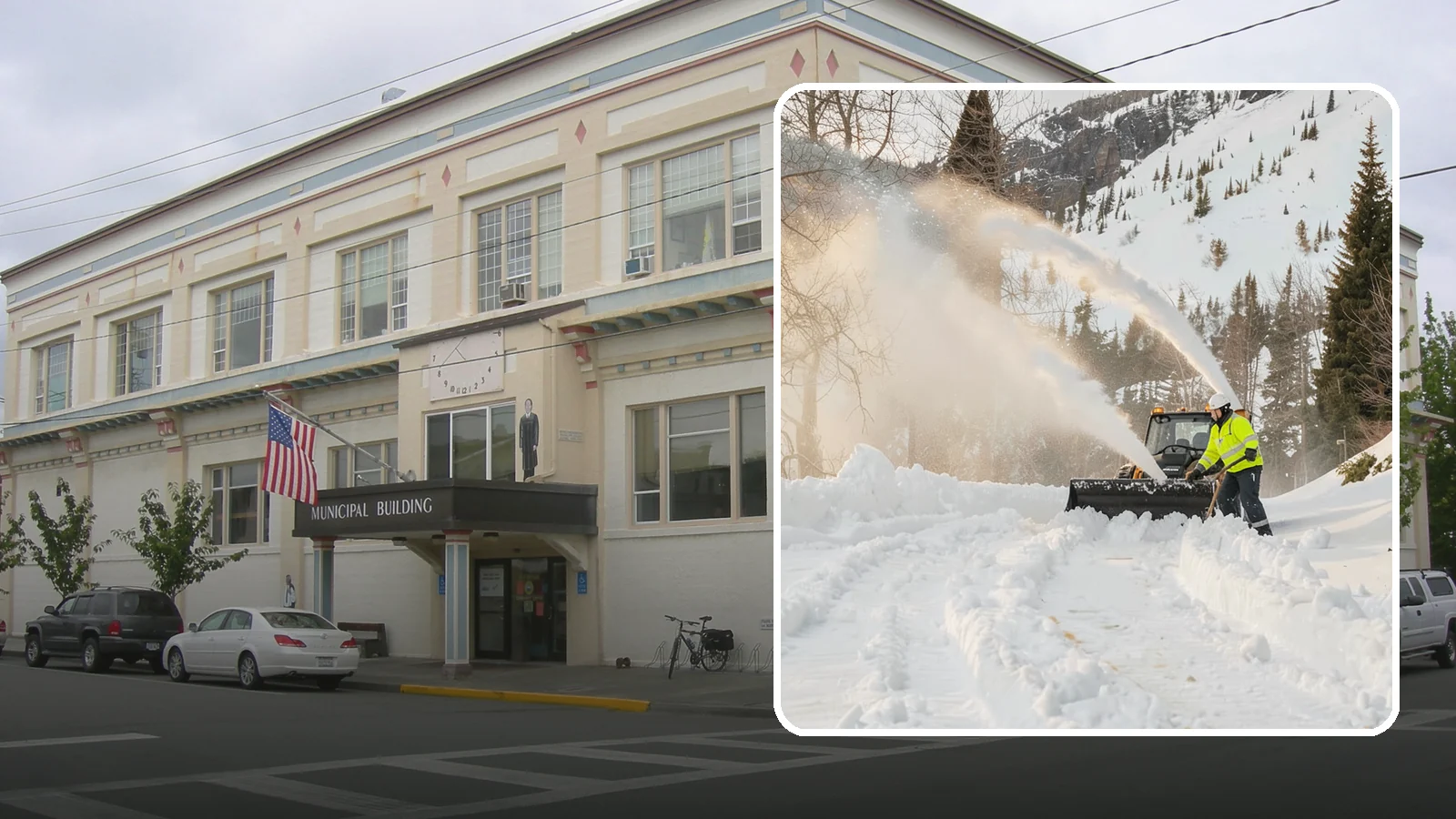 Snow Blowing Services in Anacortes, Skagit County, WA - We use snow blowers to clear larger residential surfaces quickly when accumulation piles up.