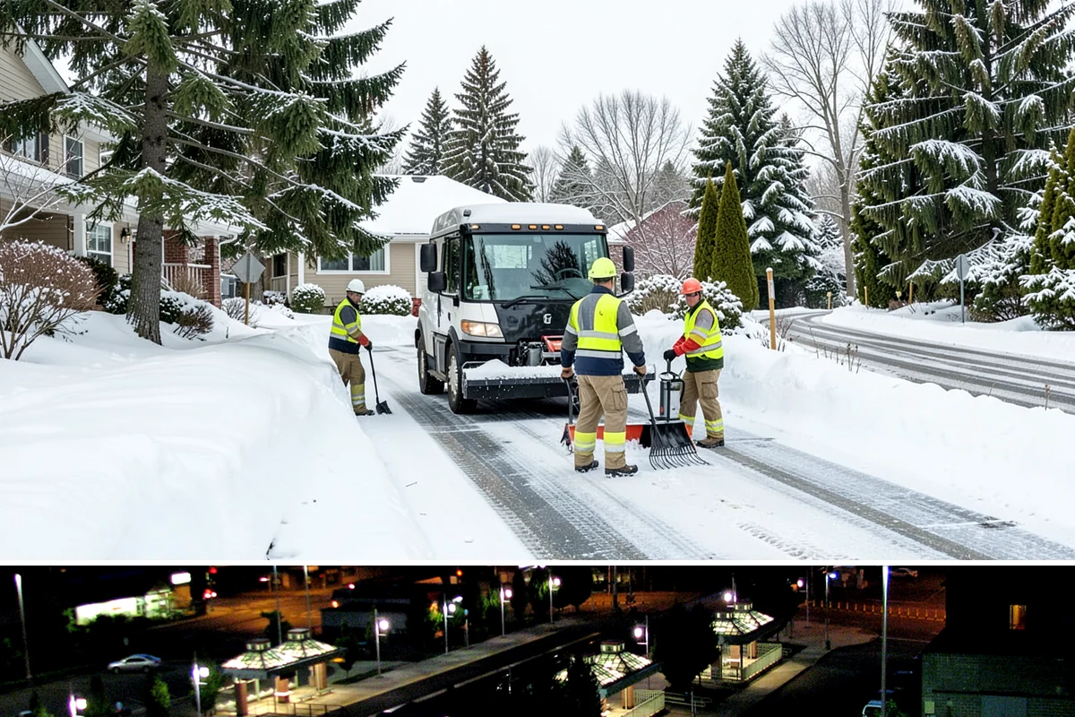 Snow Blowing Services in Auburn, King County, WA - Reserve snow-blowing service before winter so wide surfaces are handled from the first heavy storm.