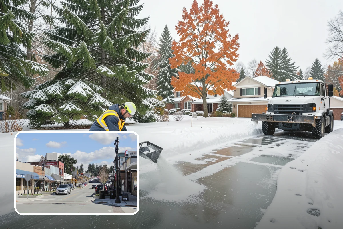 Snow Blowing Services in Bothell, King County, WA - Clears long drives and wide walks quickly