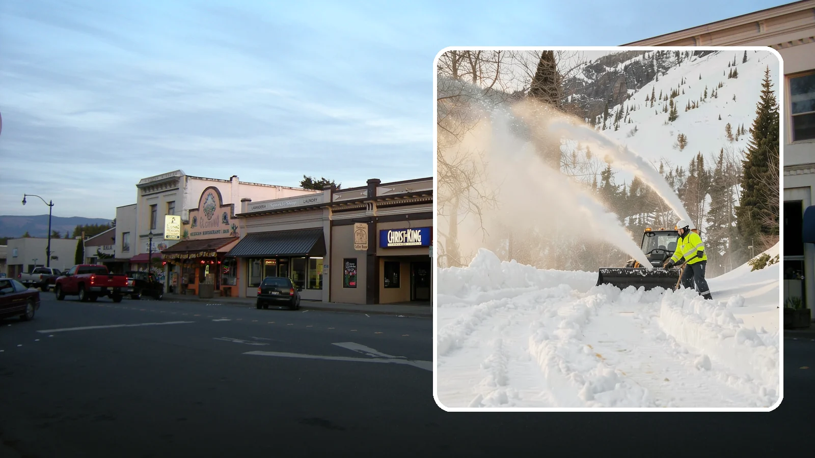 Snow Blowing Services in Burlington, Skagit County, WA - We use snow blowers to clear larger residential surfaces quickly when accumulation piles up.