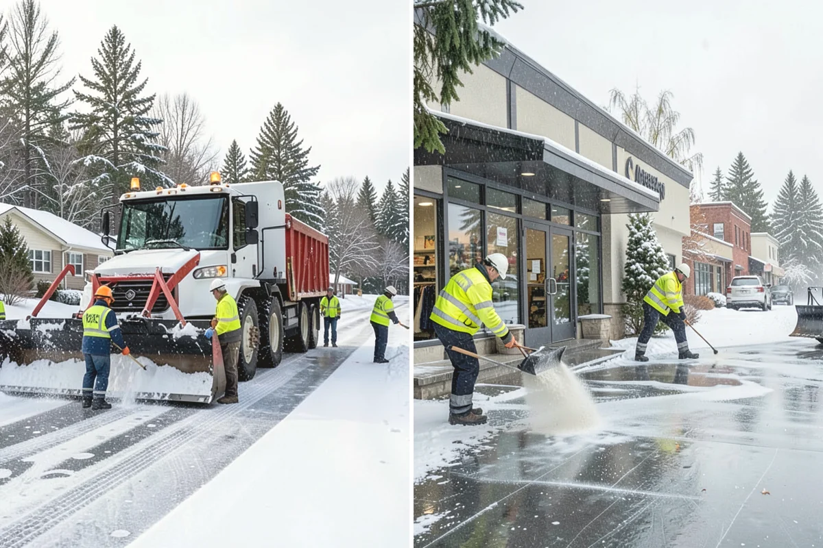 Snow Blowing Services in Carnation, King County, WA - We assess the surface area and snow density