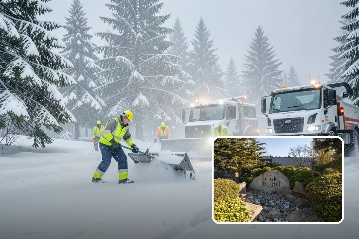 Snow Blowing Services in Clyde Hill, King County, WA - Clears long drives and wide walks quickly