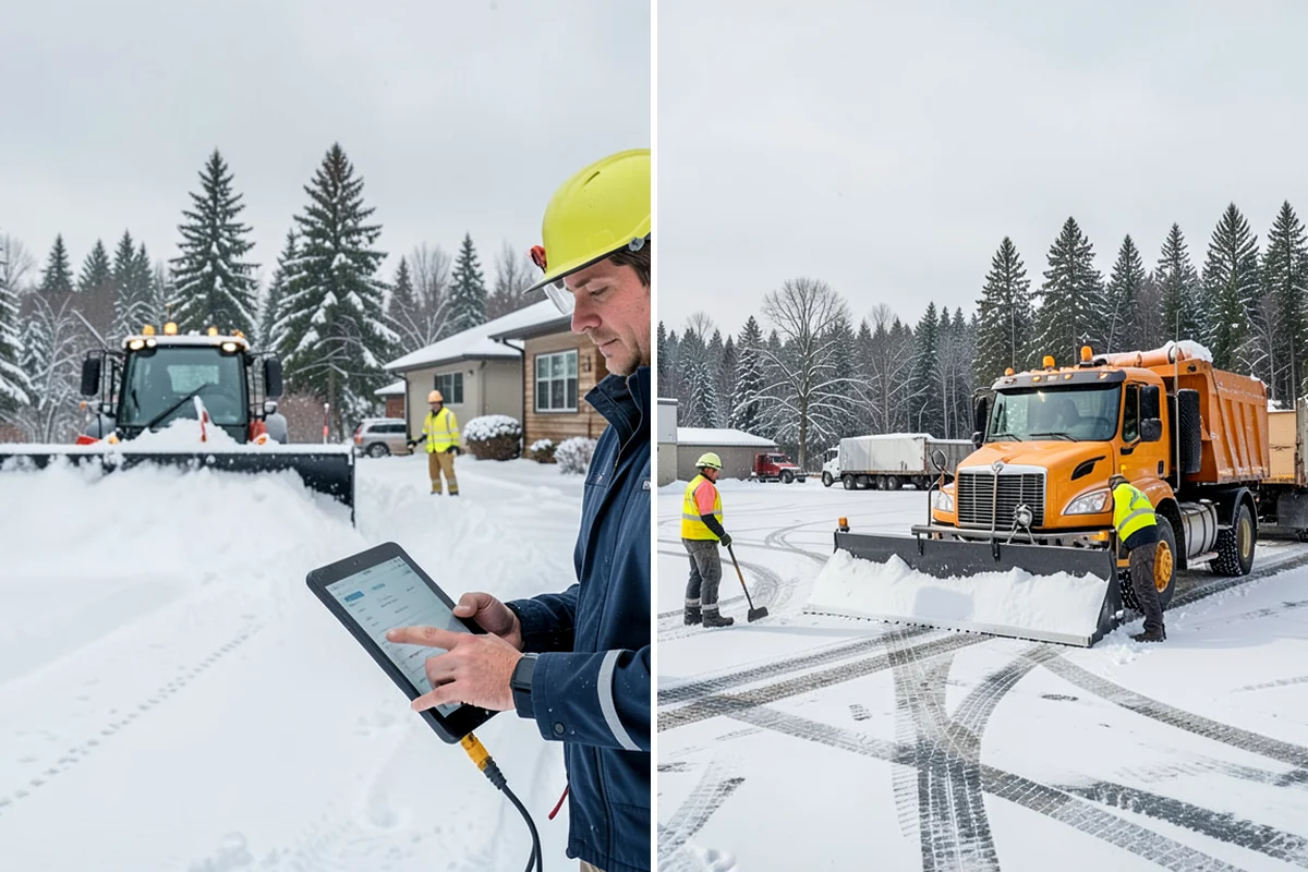 Snow Blowing Services in Clyde Hill, King County, WA - We assess the surface area and snow density