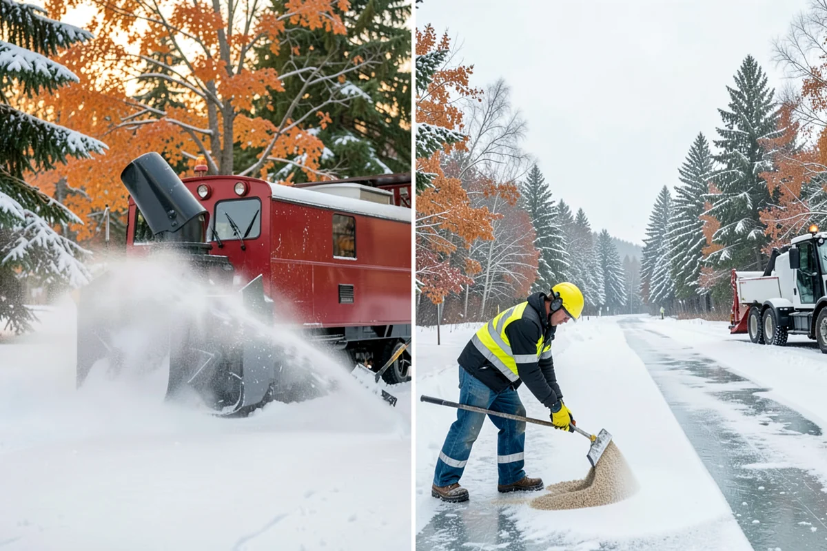 Snow Blowing Services in Concrete, Skagit County, WA - We assess the surface area and snow density