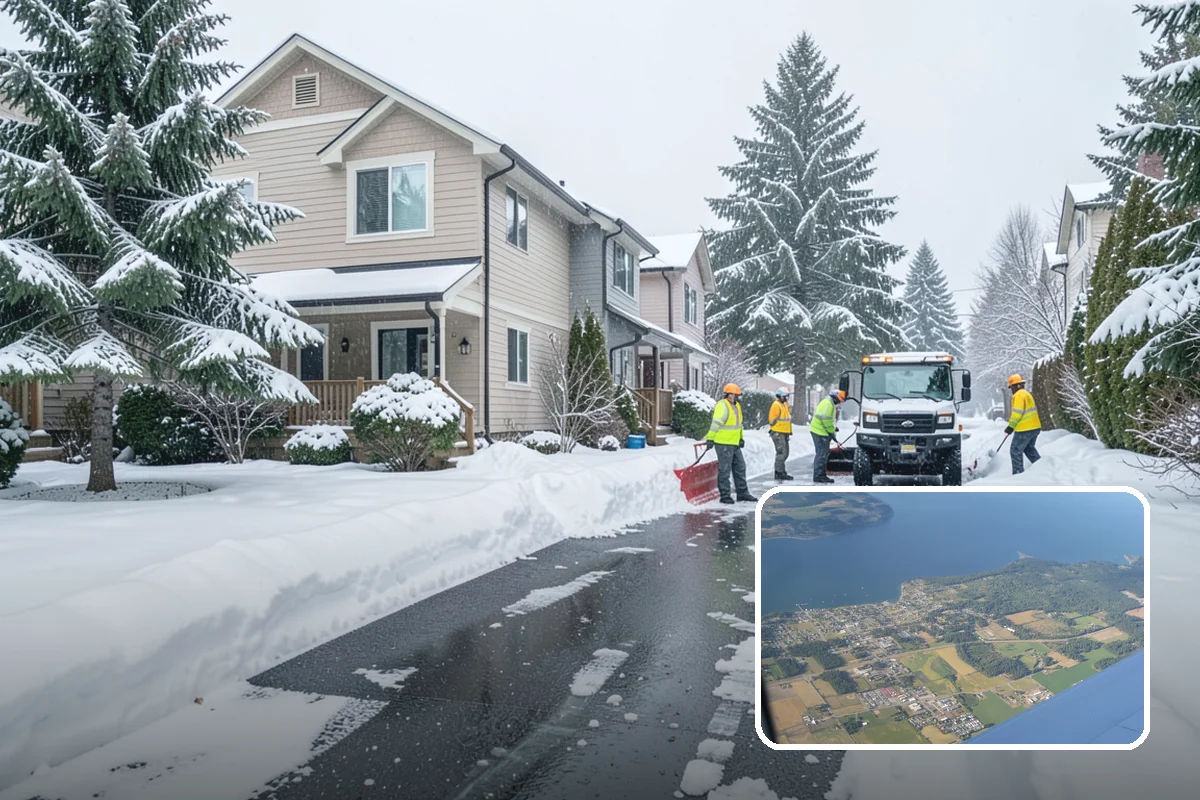 Snow Blowing Services in Coupeville, Island County, WA - Clears long drives and wide walks quickly