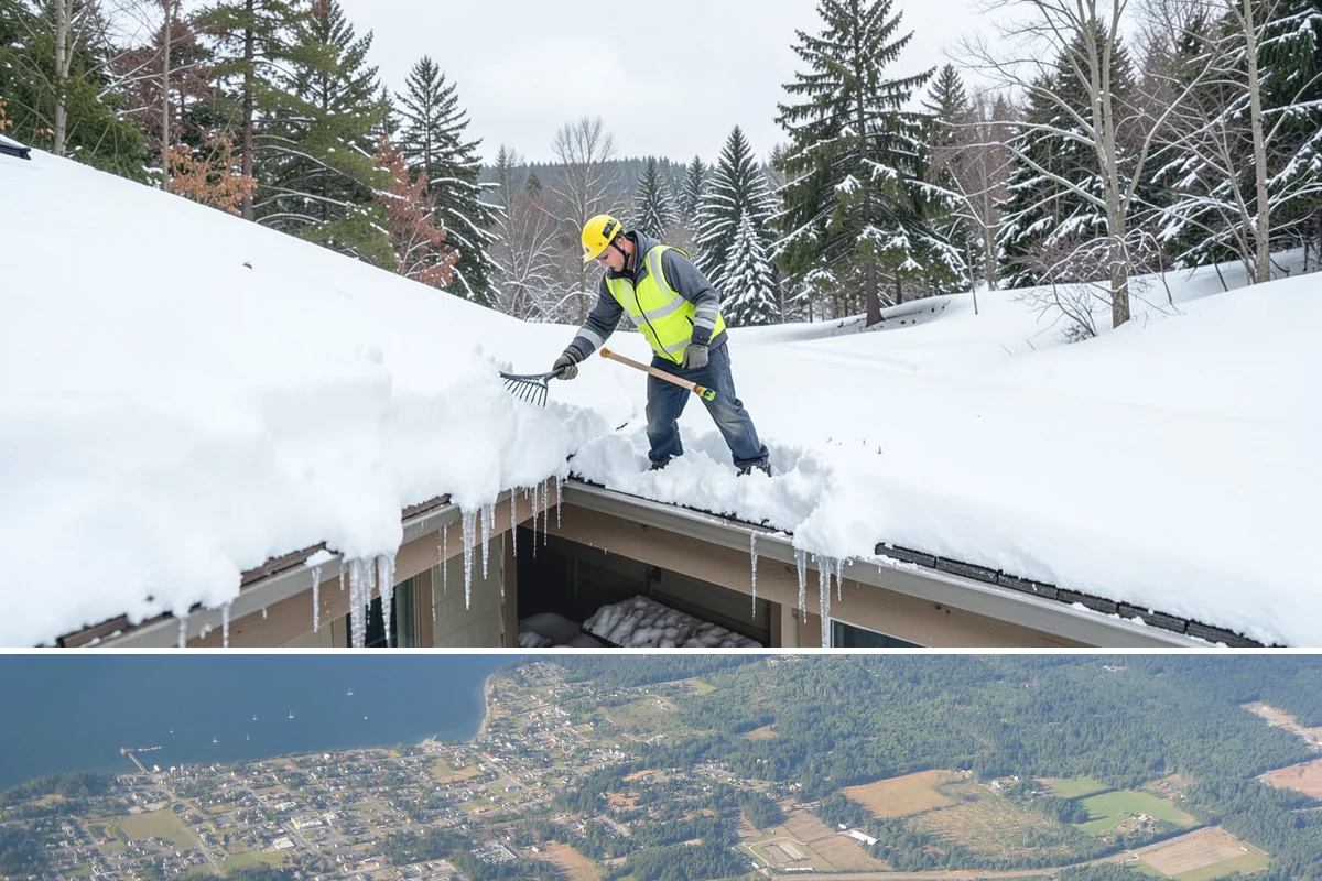 Snow Blowing Services in Coupeville, Island County, WA - Reserve snow-blowing service before winter so wide surfaces are handled from the first heavy storm.