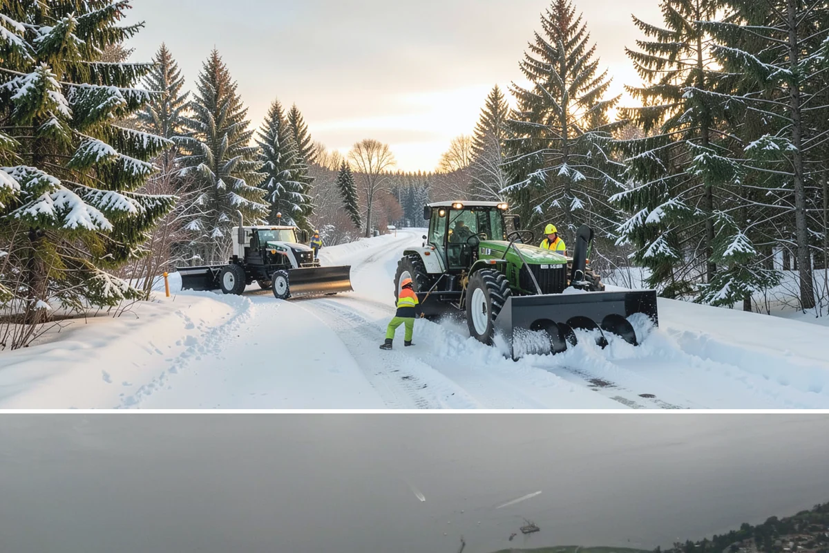 Snow Blowing Services in Des Moines, King County, WA - Reserve snow-blowing service before winter so wide surfaces are handled from the first heavy storm.