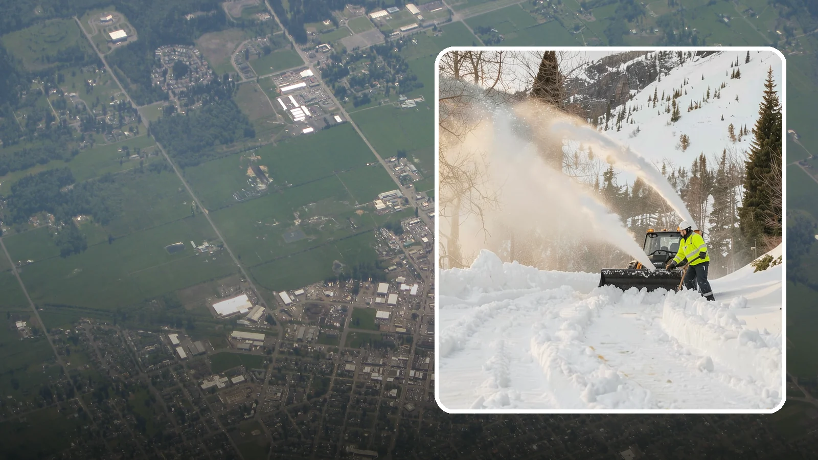 Snow Blowing Services in Enumclaw, King County, WA - We use snow blowers to clear larger residential surfaces quickly when accumulation piles up.