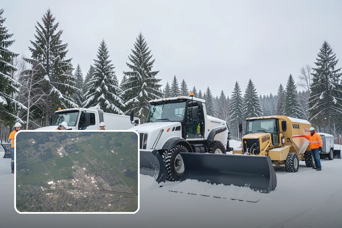 Snow Blowing Services in Enumclaw, King County, WA - Clears long drives and wide walks quickly