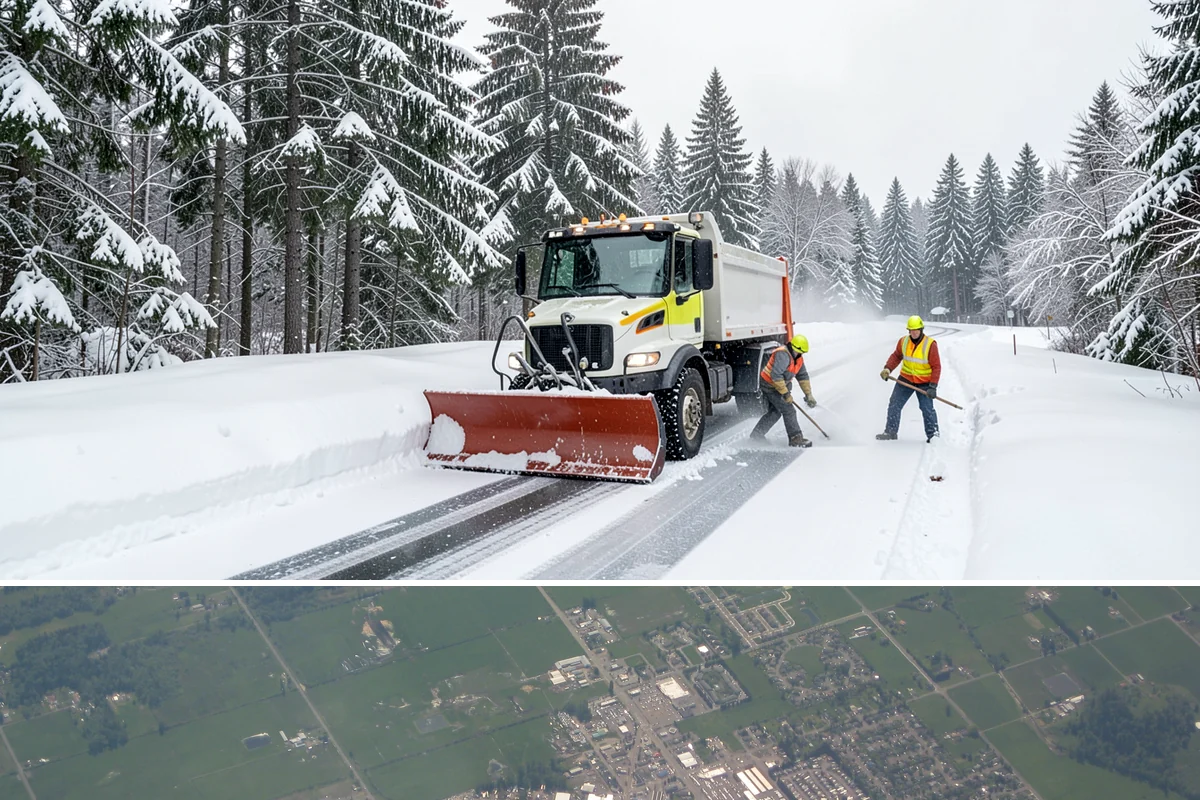Snow Blowing Services in Enumclaw, King County, WA - Reserve snow-blowing service before winter so wide surfaces are handled from the first heavy storm.