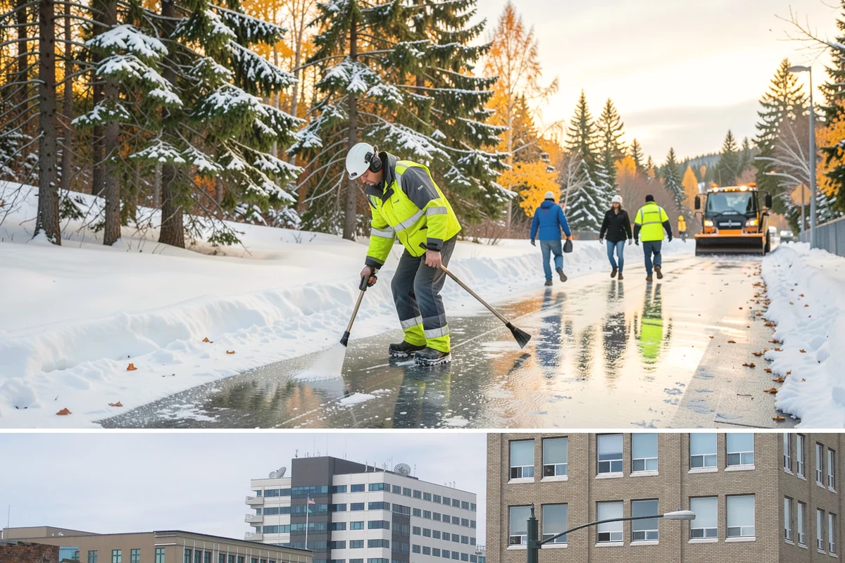Snow Blowing Services in Everett, Snohomish County, WA - Reserve snow-blowing service before winter so wide surfaces are handled from the first heavy storm.