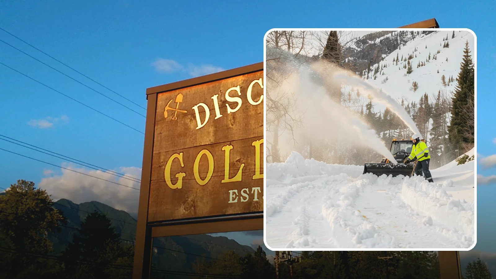 Snow Blowing Services in Gold Bar, Snohomish County, WA - We use snow blowers to clear larger residential surfaces quickly when accumulation piles up.