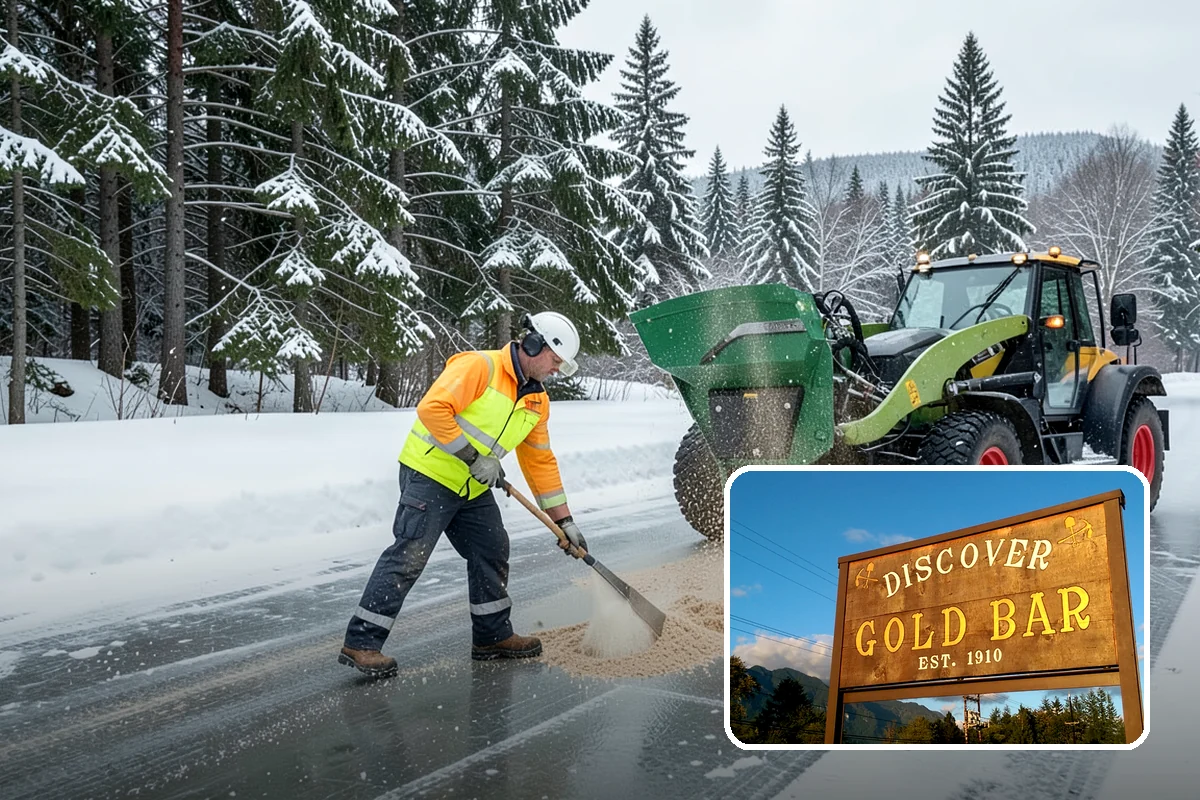 Snow Blowing Services in Gold Bar, Snohomish County, WA - Clears long drives and wide walks quickly