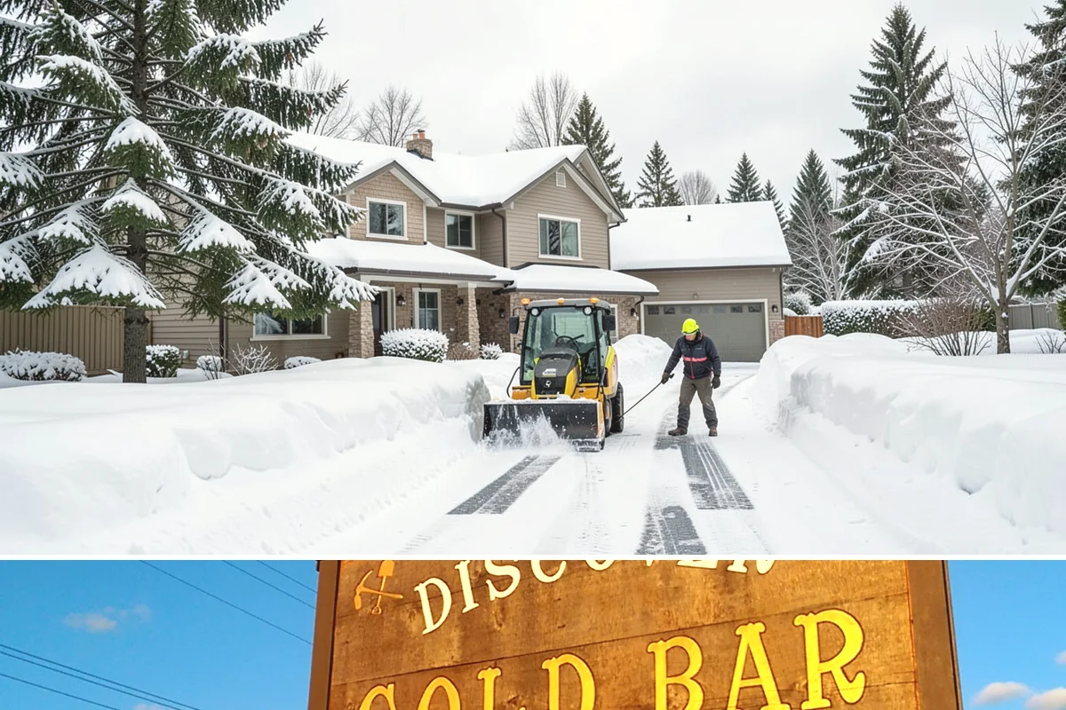 Snow Blowing Services in Gold Bar, Snohomish County, WA - Reserve snow-blowing service before winter so wide surfaces are handled from the first heavy storm.