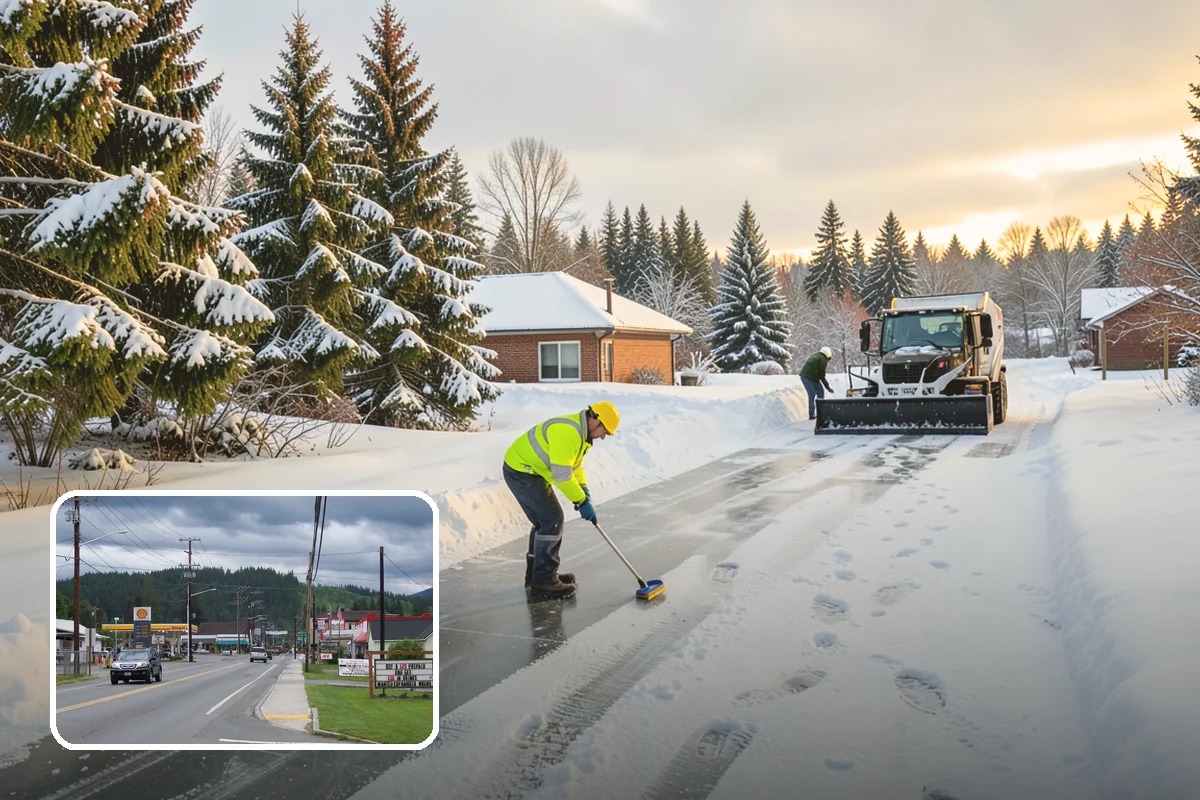 Snow Blowing Services in Granite Falls, Snohomish County, WA - Clears long drives and wide walks quickly