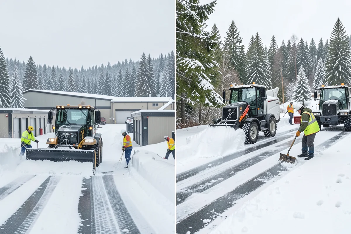 Snow Blowing Services in Granite Falls, Snohomish County, WA - We assess the surface area and snow density